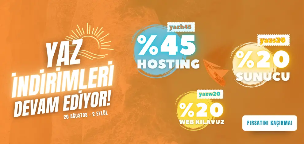 Hosting İndirimi